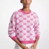 Logo-Jacquard-Strickpullover Logo-Jacquard-Strickpullover