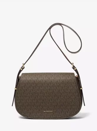 Lydia Medium Messenger Bag mit Signature-Logo