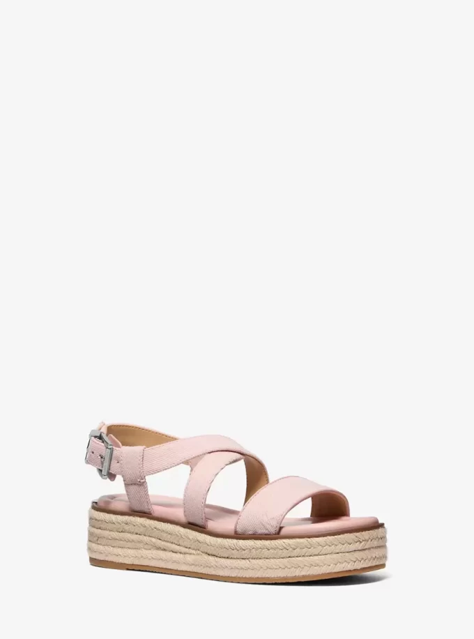 Lynn Denim Espadrille Sandale Lynn Denim Espadrille Sandale