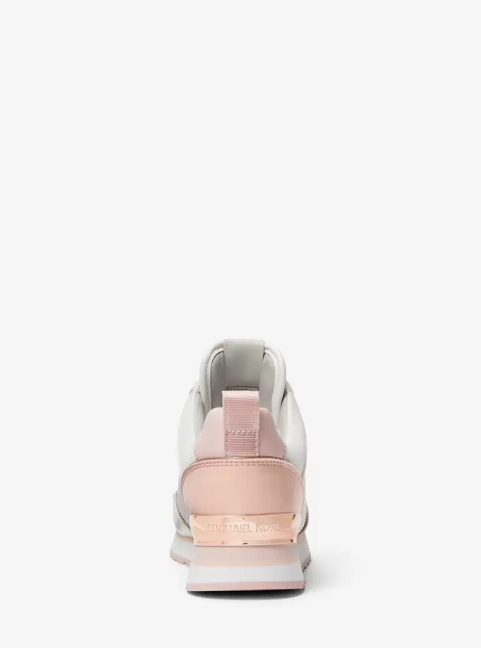Maddy Color-Block Mixed-Media Trainer Maddy Color-Block Mixed-Media Trainer