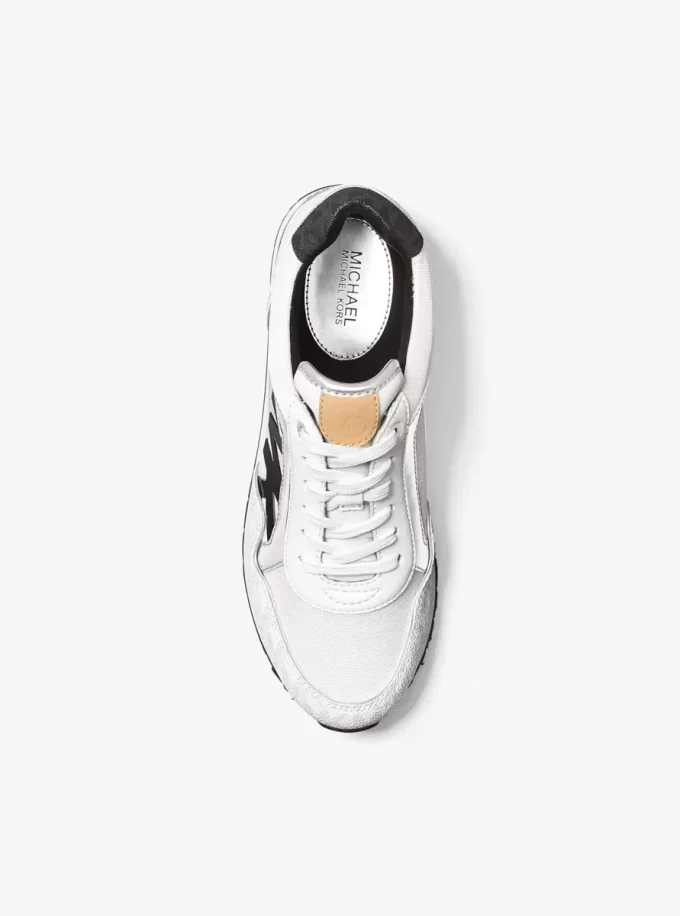 Maddy Zweifarbiger Logo-Trainer Maddy Zweifarbiger Logo-Trainer