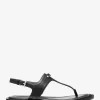 Mandy Leder-T-Riemen-Sandale Mandy Leder-T-Riemen-Sandale