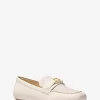 Mandy Leder- und Logo-Mokassin-Loafer