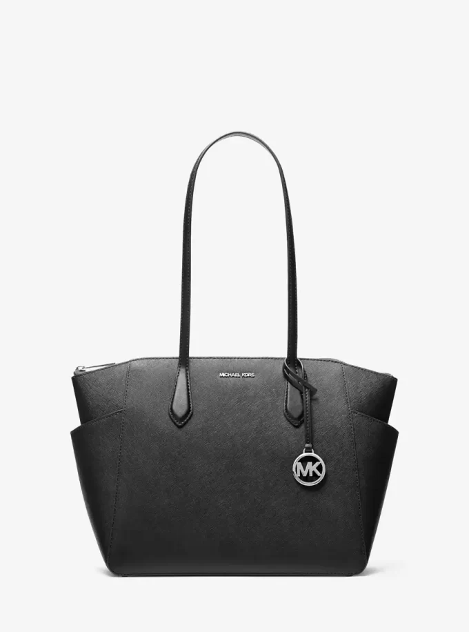 Marilyn Medium Saffiano Leder-Tragetasche Marilyn Medium Saffiano Leder-Tragetasche