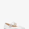 Matilda Mary Jane aus geknacktem Metallic-Leder Matilda Mary Jane aus geknacktem Metallic-Leder