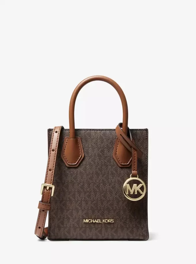 Mercer Extra-Small Logo and Leather Crossbody Bag Mercer Extra-Small Logo and Leather Crossbody Bag