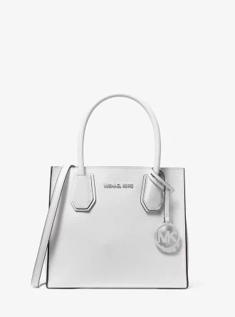 Mercer Medium Crossbody-Tasche aus genarbtem Leder