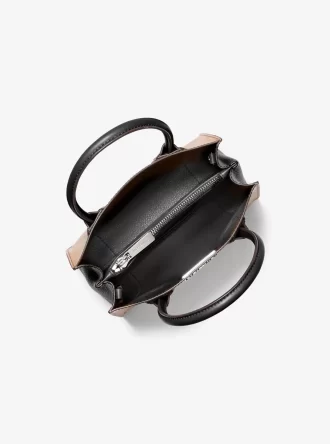 Mercer Medium Crossbody-Tasche aus genarbtem Leder