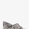 Merriam Keilsandalen aus Leder mit Schlangenprägung Merriam Keilsandalen aus Leder mit Schlangenprägung