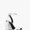 Merriam Leder-Blockabsatz-Sandalen