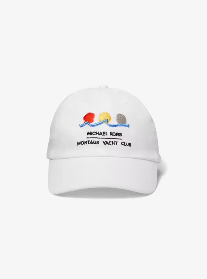 Michael Kors x Montauk Yacht Club Baumwoll-Baseballkappe Michael Kors x Montauk Yacht Club Baumwoll-Baseballkappe