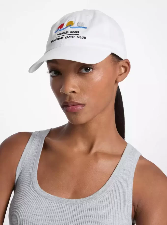 Michael Kors x Montauk Yacht Club Baumwoll-Baseballkappe Michael Kors x Montauk Yacht Club Baumwoll-Baseballkappe