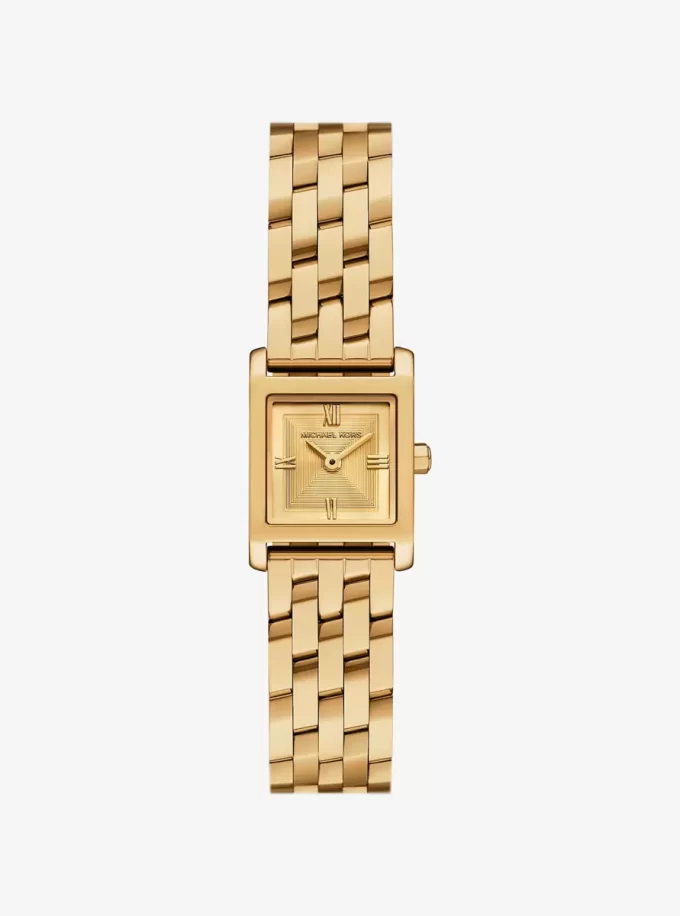Micro Georgie Goldfarbene Uhr Micro Georgie Goldfarbene Uhr