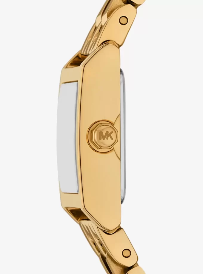 Micro Georgie Goldfarbene Uhr Micro Georgie Goldfarbene Uhr