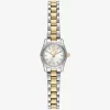 Micro Lexington Pavé Zweifarbige Uhr Micro Lexington Pavé Zweifarbige Uhr