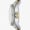 Micro Lexington Pavé Zweifarbige Uhr Micro Lexington Pavé Zweifarbige Uhr