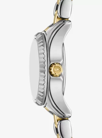 Micro Lexington Pavé Zweifarbige Uhr