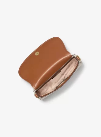 Mila Small Signature Logo Crossbody Bag