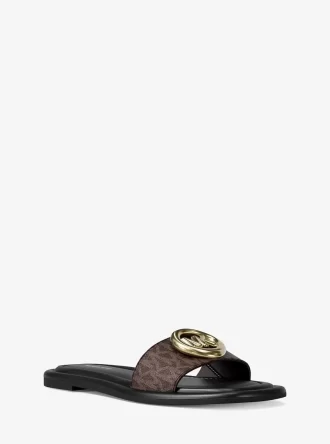 Milan Signature Logo Slide Sandale