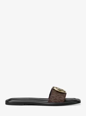 Milan Signature Logo Slide Sandale