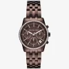Mini Bryant Pavé Braun-Ton Uhr Mini Bryant Pavé Braun-Ton Uhr