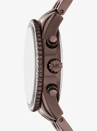 Mini Bryant Pavé Braun-Ton Uhr