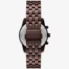 Mini Bryant Pavé Braun-Ton Uhr Mini Bryant Pavé Braun-Ton Uhr