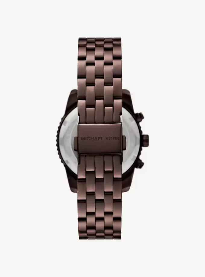 Mini Bryant Pavé Braun-Ton Uhr Mini Bryant Pavé Braun-Ton Uhr