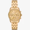 Mini Bryant Pavé Goldfarbene Uhr Mini Bryant Pavé Goldfarbene Uhr