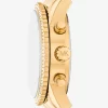Mini Bryant Pavé Goldfarbene Uhr Mini Bryant Pavé Goldfarbene Uhr