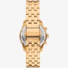 Mini Bryant Pavé Goldfarbene Uhr Mini Bryant Pavé Goldfarbene Uhr