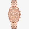 Mini Bryant Pavé Roségoldfarbene Uhr Mini Bryant Pavé Roségoldfarbene Uhr