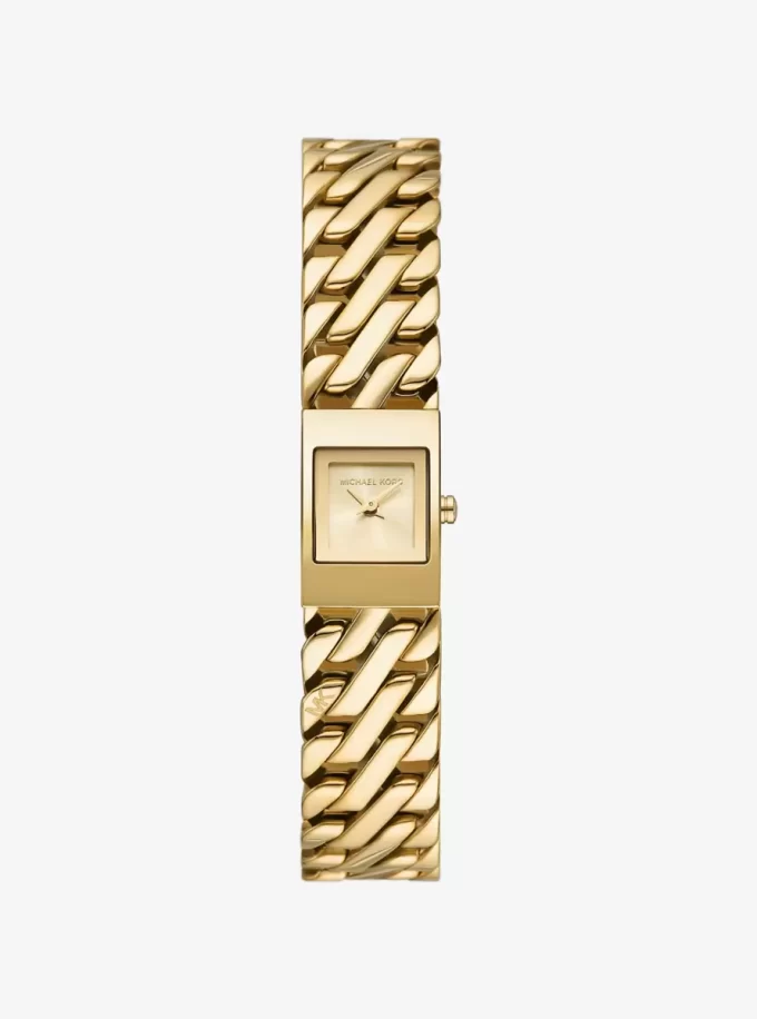 Mini Darrington Goldfarbene Gliederarmbanduhr Mini Darrington Goldfarbene Gliederarmbanduhr