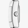 Mini Darrington Silberfarbene Gliederarmbanduhr