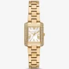 Mini Emery Pavé Goldfarbene Uhr Mini Emery Pavé Goldfarbene Uhr