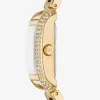 Mini Emery Pavé Goldfarbene Uhr Mini Emery Pavé Goldfarbene Uhr