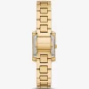 Mini Emery Pavé Goldfarbene Uhr Mini Emery Pavé Goldfarbene Uhr