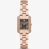 Mini Emery Pavé Roségoldfarbene Uhr Mini Emery Pavé Roségoldfarbene Uhr