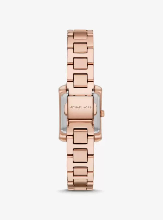 Mini Emery Pavé Roségoldfarbene Uhr Mini Emery Pavé Roségoldfarbene Uhr