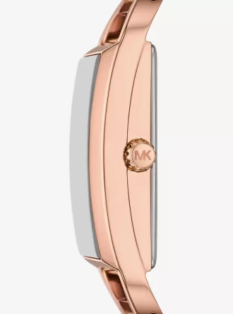 Mini Empire Pavé Roségoldfarbene Armreifuhr