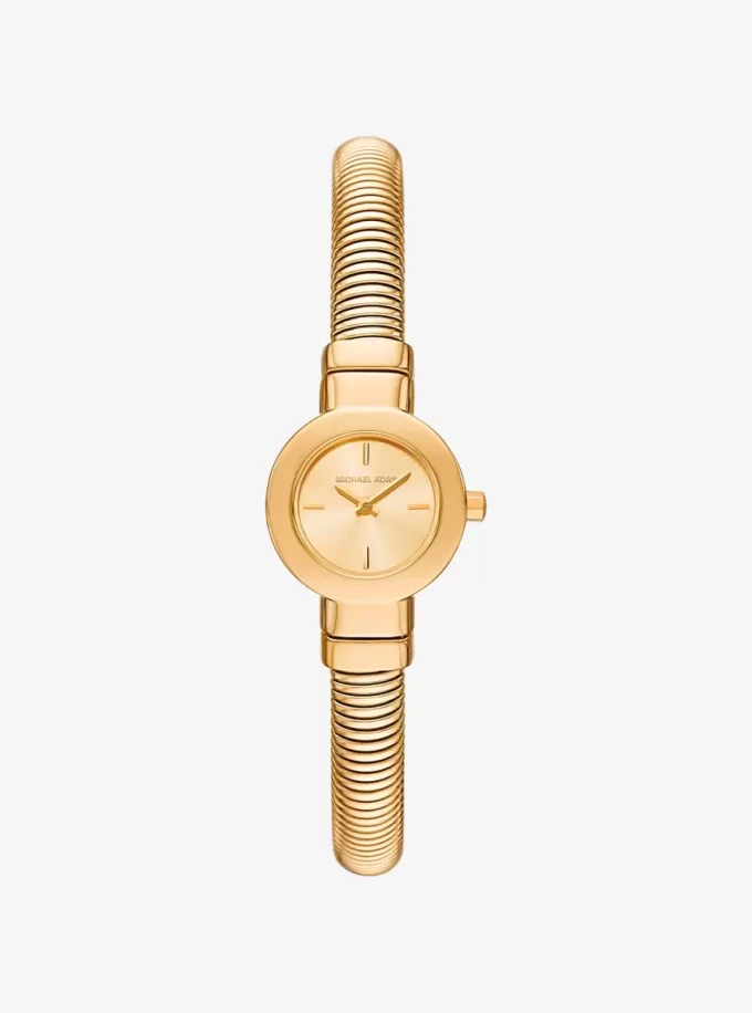 Mini Gramercy Goldfarbene Uhr Mini Gramercy Goldfarbene Uhr