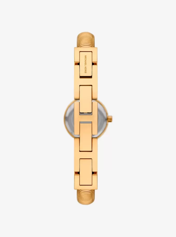 Mini Gramercy Goldfarbene Uhr Mini Gramercy Goldfarbene Uhr