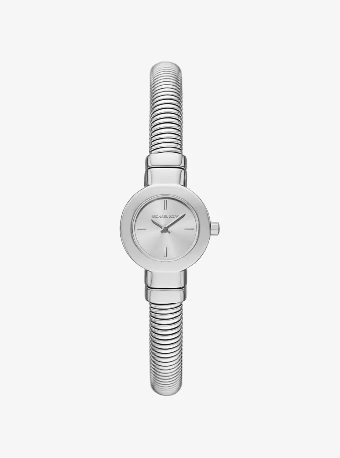 Mini Gramercy Uhr in Silberoptik Mini Gramercy Uhr in Silberoptik