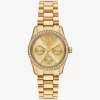 Mini Lexington Pavé Goldfarbene Uhr Mini Lexington Pavé Goldfarbene Uhr