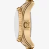 Mini Lexington Pavé Goldfarbene Uhr Mini Lexington Pavé Goldfarbene Uhr