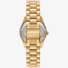 Mini Lexington Pavé Goldfarbene Uhr Mini Lexington Pavé Goldfarbene Uhr