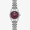 Mini Lexington Pavé Silberfarbene Uhr Mini Lexington Pavé Silberfarbene Uhr