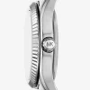 Mini Lexington Pavé Silberfarbene Uhr Mini Lexington Pavé Silberfarbene Uhr