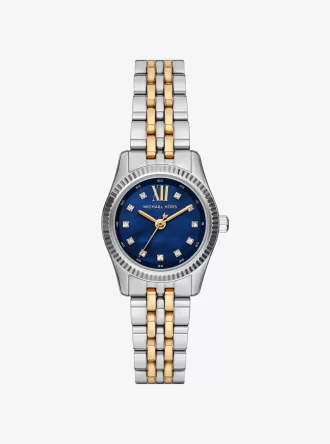 Mini Lexington Pavé Zweifarbige Uhr