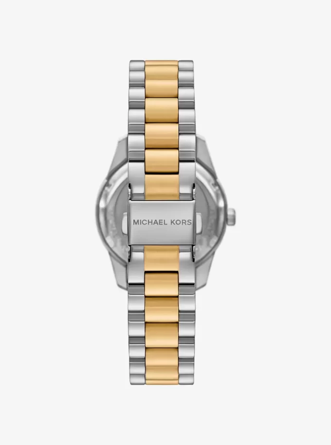 Mini Lexington Pavé Zweifarbige Uhr